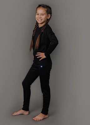 Превью Термобелье Комплект термобелья NORDSKI Jr. Warm Black